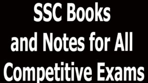 SSC Books and Notes for All Competitive Exams