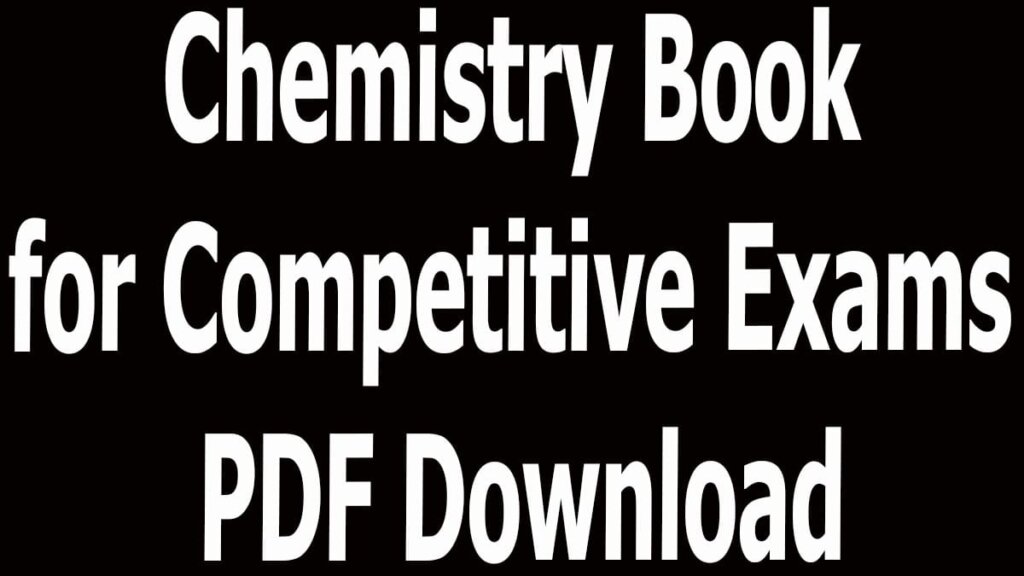 Aim Science Booklet.pdf Chemistry Book for Competitive Exams PDF Download