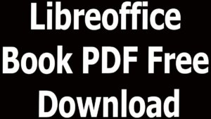 Libreoffice Book PDF Free Download